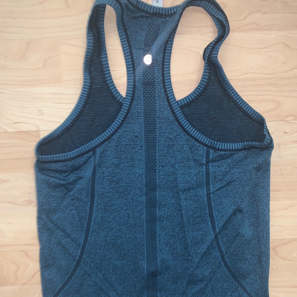 Lululemon Racerback Blue Tank - Picture 3 of 3